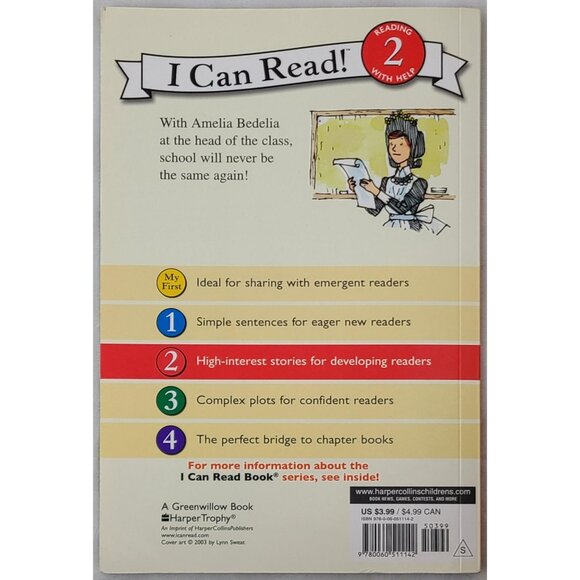 Teach Us Amelia Bedelia Peggy Parish Paperback I Can Read Level 2 - Picture 2 of 8